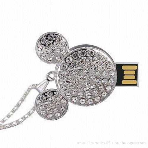Jewelry Cat Cartoon USB Flash Drives